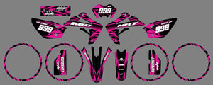 Dekor kit Rieju MRT 50cc 2009-2021 Achtel | Motorradaufkleber | Personalisierung 50cc | armysctv