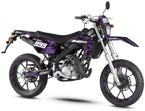 Dekor kit Rieju MRT 50cc 2009-2021 Achtel | Motorradaufkleber | Personalisierung 50cc | armysctv