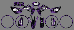Dekor kit Rieju MRT 50cc 2009-2021 Achtel | Motorradaufkleber | Personalisierung 50cc | armysctv