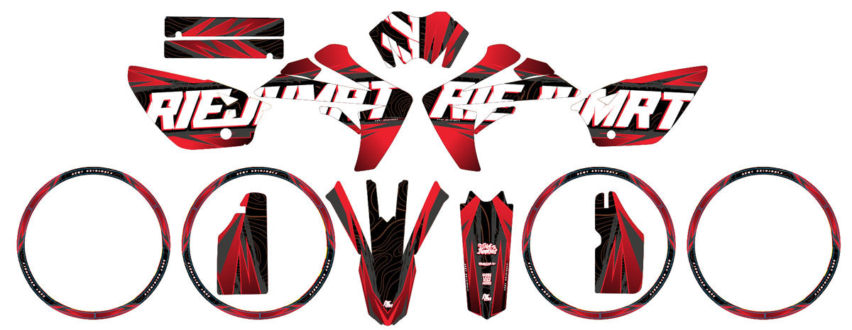 Graphics kit Rieju MRT 50cc 2009-2021 Magix
