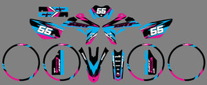 Kit pegatinas Rieju MRT 50cc 2009-2021 Stream | pegatinas para moto | personalización 50cc | armysctv