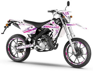 Dekor kit Rieju MRT 50cc 2009-2021 Armee Spannung | Motorradaufkleber | Personalisierung 50cc | armysctv