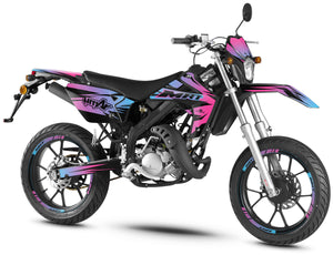 Deko-sett Rieju MRT 50cc 2009-2021 X-Fast | motorsykkelklistremerker | tilpasning 50cc | armysctv