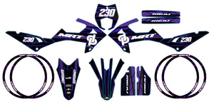 Rieju MRT 50cc 2022-2025 Gold and platinum Graphics kit | motorcycle stickers | 50cc customization | armysctv