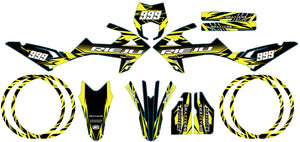 Dekor kit Rieju MRT 50cc 2022-2025 Achte | Motorradaufkleber | Personalisierung 50cc | armysctv
