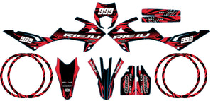 Dekor kit Rieju MRT 50cc 2022-2025 Achte | Motorradaufkleber | Personalisierung 50cc | armysctv