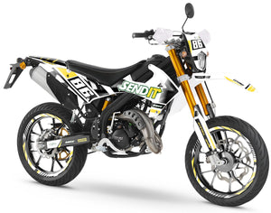 Dekor kit Rieju MRT 50cc 2022-2025 Sende es! | Motorradaufkleber | Personalisierung 50cc | armysctv