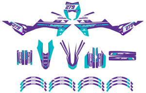 Kit pegatinas Rieju MRT 50cc 2022-2025 Skynine | pegatinas para moto | personalización 50cc | armysctv