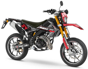 Dekor kit Rieju MRT 50cc 2022-2025 Armee Erschütterung | Motorradaufkleber | 50cc Personalisierung | armysctv