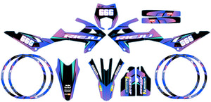 Kit pegatinas Rieju MRT 50cc 2022-2025 Valentino | pegatinas para moto | personalización 50cc | armysctv