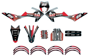 Dekor kit Rieju MRT 50cc 2022-2025 Yoshi | Motorradaufkleber | Personalisierung 50cc | armysctv