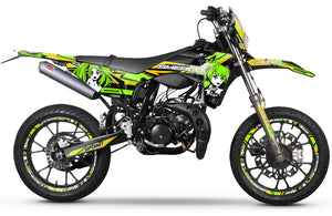 Graphics kit Sherco 50cc 2017-2025 LNCL | motorcycle stickers | 50cc customization | armysctv