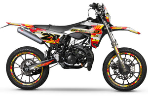 Kit déco Sherco 50cc 2017-2025 Nostrum | autocollants moto | personnalisation 50cc | armysctv