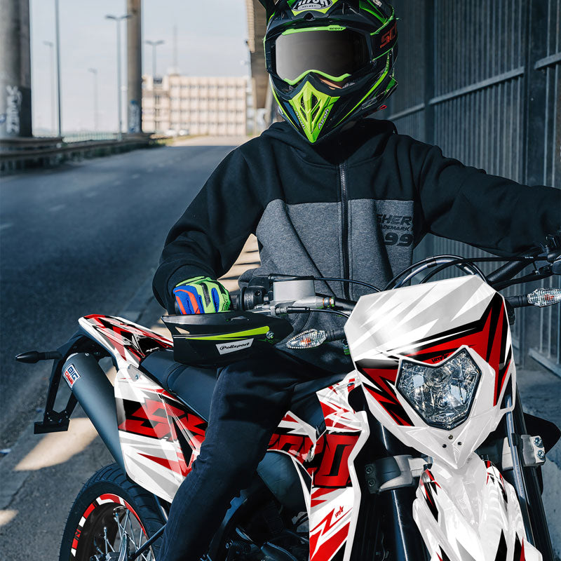 Kit pegatinas Sherco 50cc 2017-2025 Cortesía | pegatinas para moto | personalización 50cc | armysctv