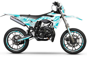 Kit déco Sherco 50cc 2017-2025 Cynther | autocollants moto | personnalisation 50cc | armysctv