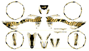 Kit déco Sherco 50cc 2017-2025 Haymakerz | autocollants moto | personnalisation 50cc | armysctv