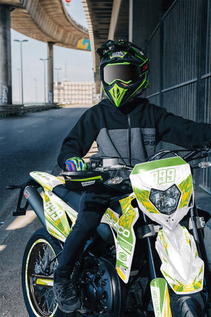 Dekor kit Sherco 50cc 2017-2025 Löwe | Motorradaufkleber | Personalisierung 50cc | armysctv