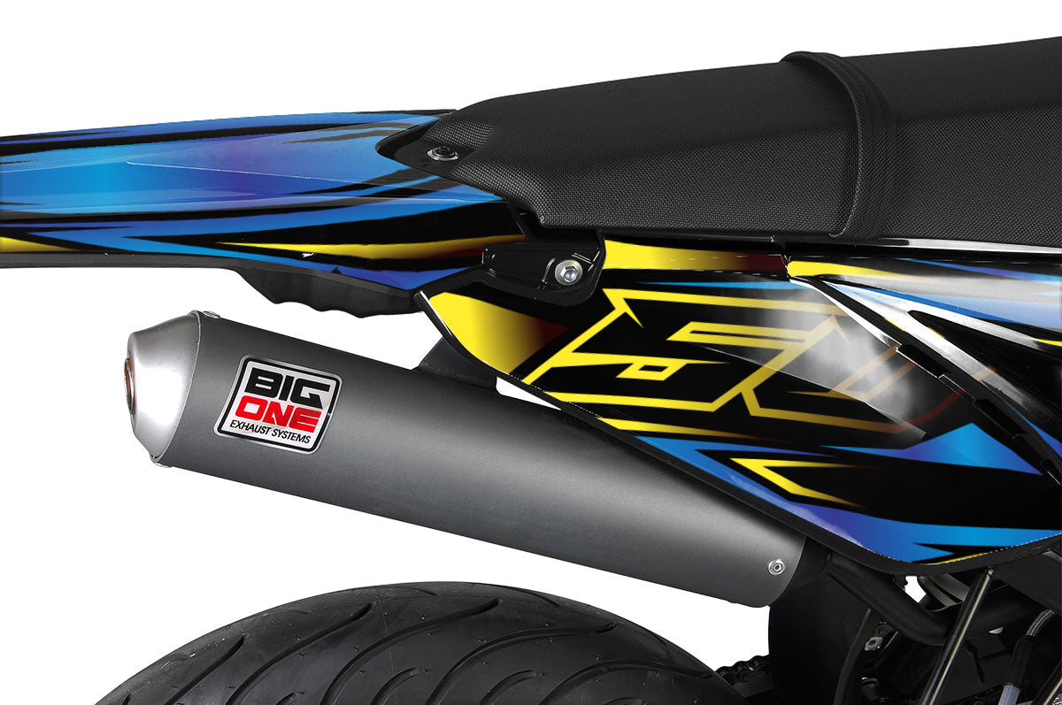 Dekor kit Sherco 50cc 2017-2025 Metallstil | Motorradaufkleber | Personalisierung 50cc | armysctv