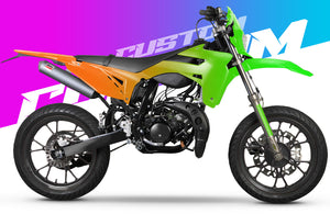 Dekor kit 100% custom Sherco 50cc 2017-2025 | Motorradaufkleber | Personalisierung 50cc | armysctv