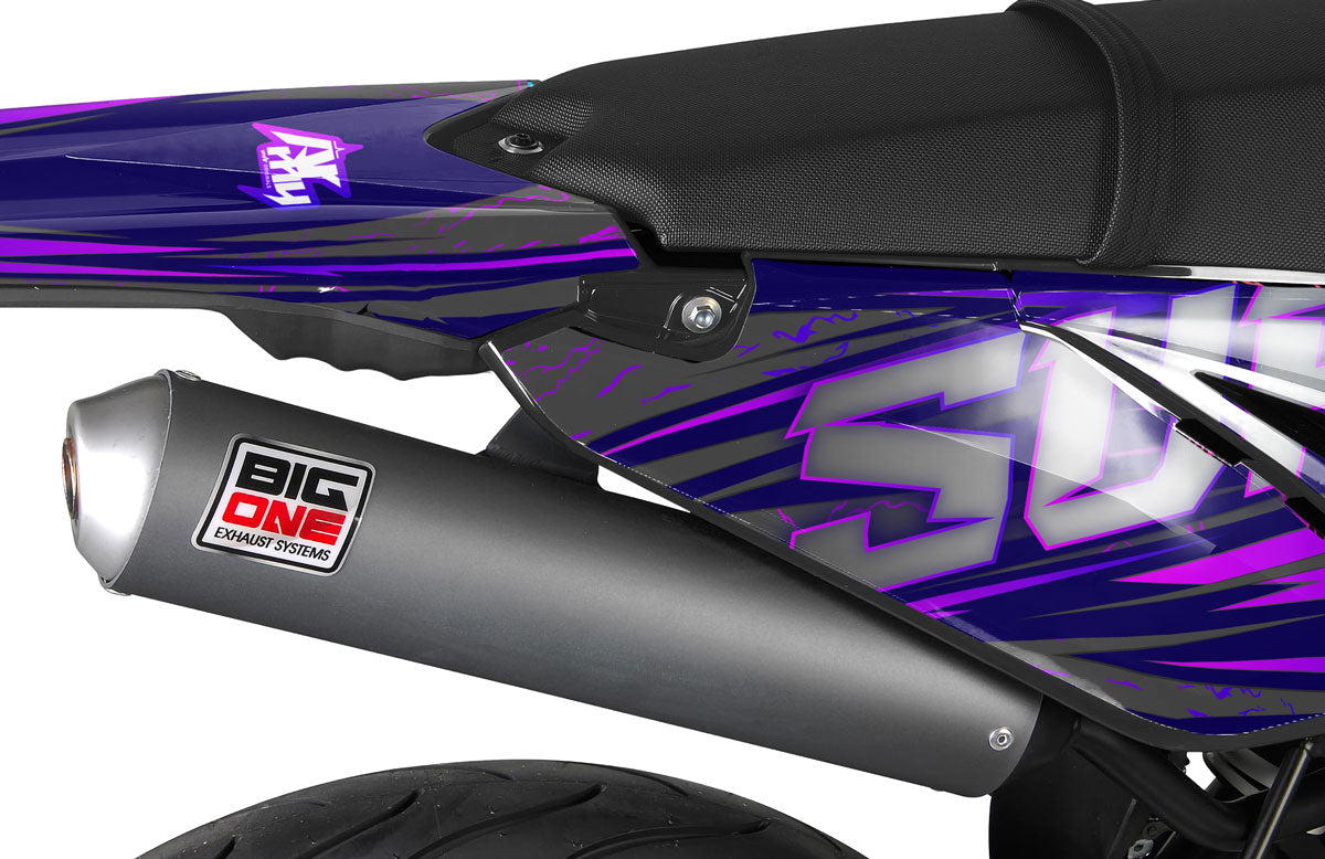 Kit pegatinas Sherco 50cc 2017-2025 Purpink | pegatinas para moto | personalización 50cc | armysctv