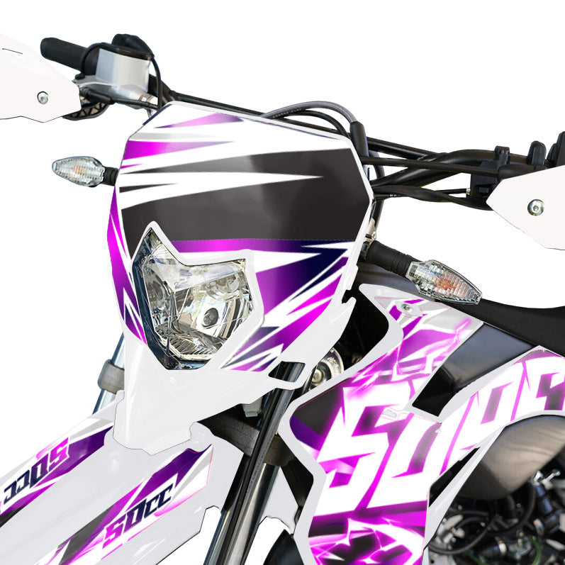 Kit pegatinas Sherco 50cc 2017-2025 Shaker | pegatinas para moto | personalización 50cc | armysctv