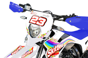 Dekor kit Sherco 50cc-2025 Regenbogen | Motorradaufkleber | Personalisierung 50cc | armysctv