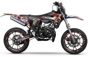 Kit déco Sherco 50cc 2017-2025 Fighter's game | autocollants moto | personnalisation 50cc | armysctv