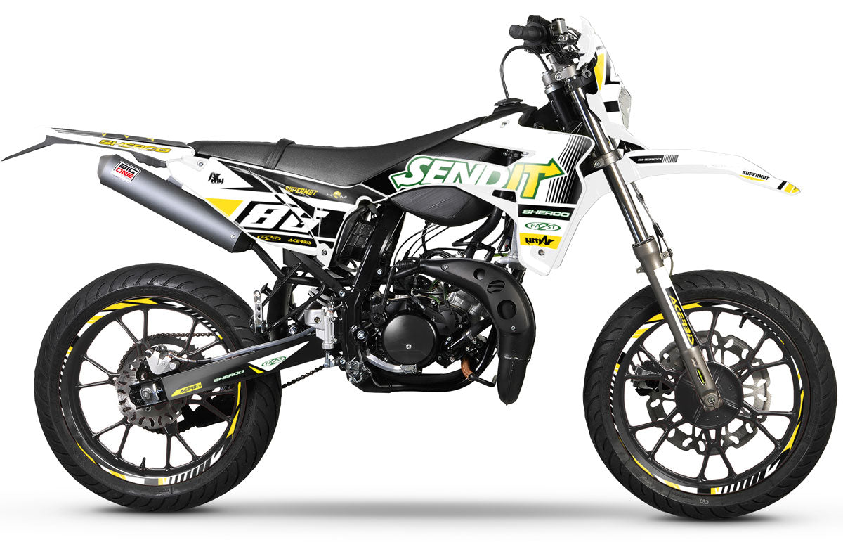 Kit pegatinas Sherco 50cc 2017-2025 ¡Envíalo! | pegatinas para moto | personalización 50cc | armysctv