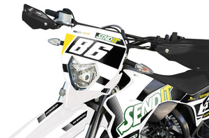 Dekor kit Sherco 50cc 2017-2025 Los geht's! | Motorradaufkleber | Personalisierung 50cc | armysctv