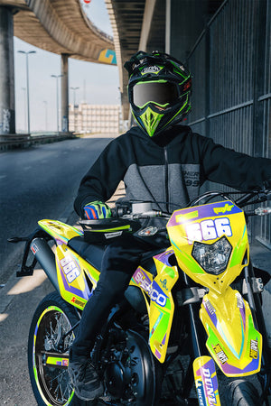 Dekor kit Sherco 50cc 2017-2025 Valentino | Motorradaufkleber | Personalisierung 50cc | armysctv