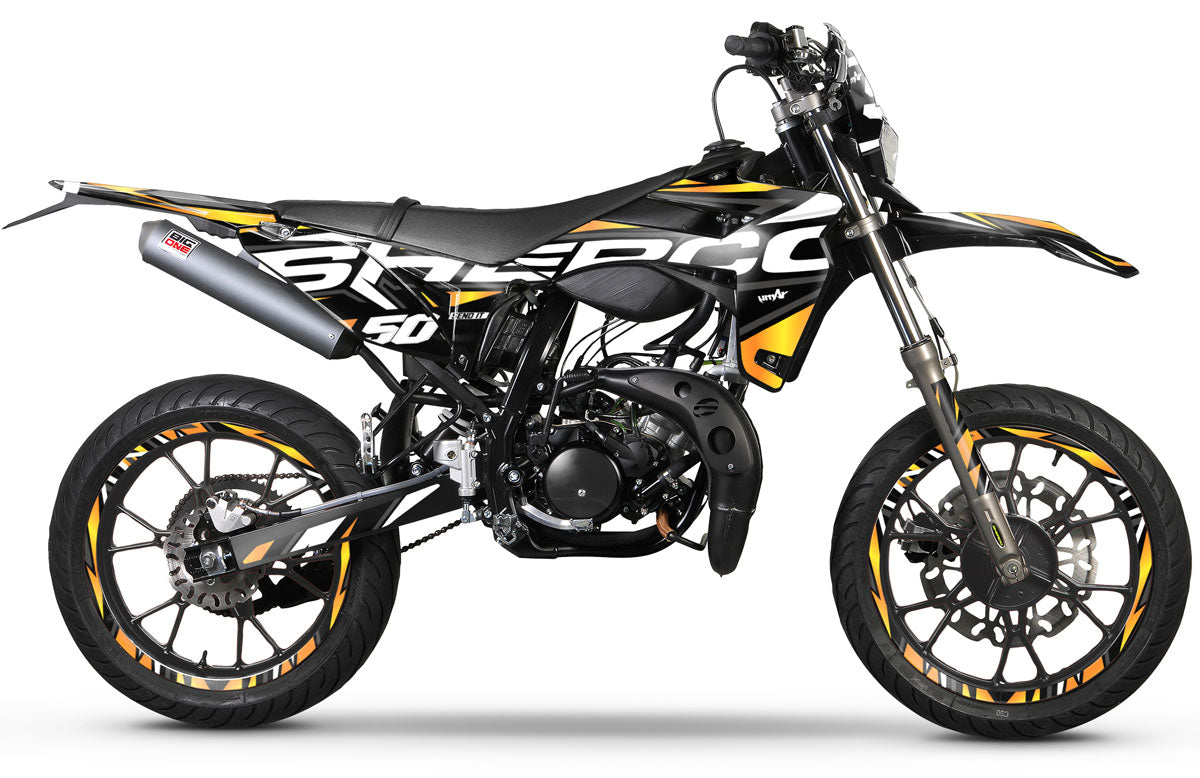 Graphics kit Sherco 50cc 2017-2025 Vision | motorcycle stickers | 50cc customization | armysctv