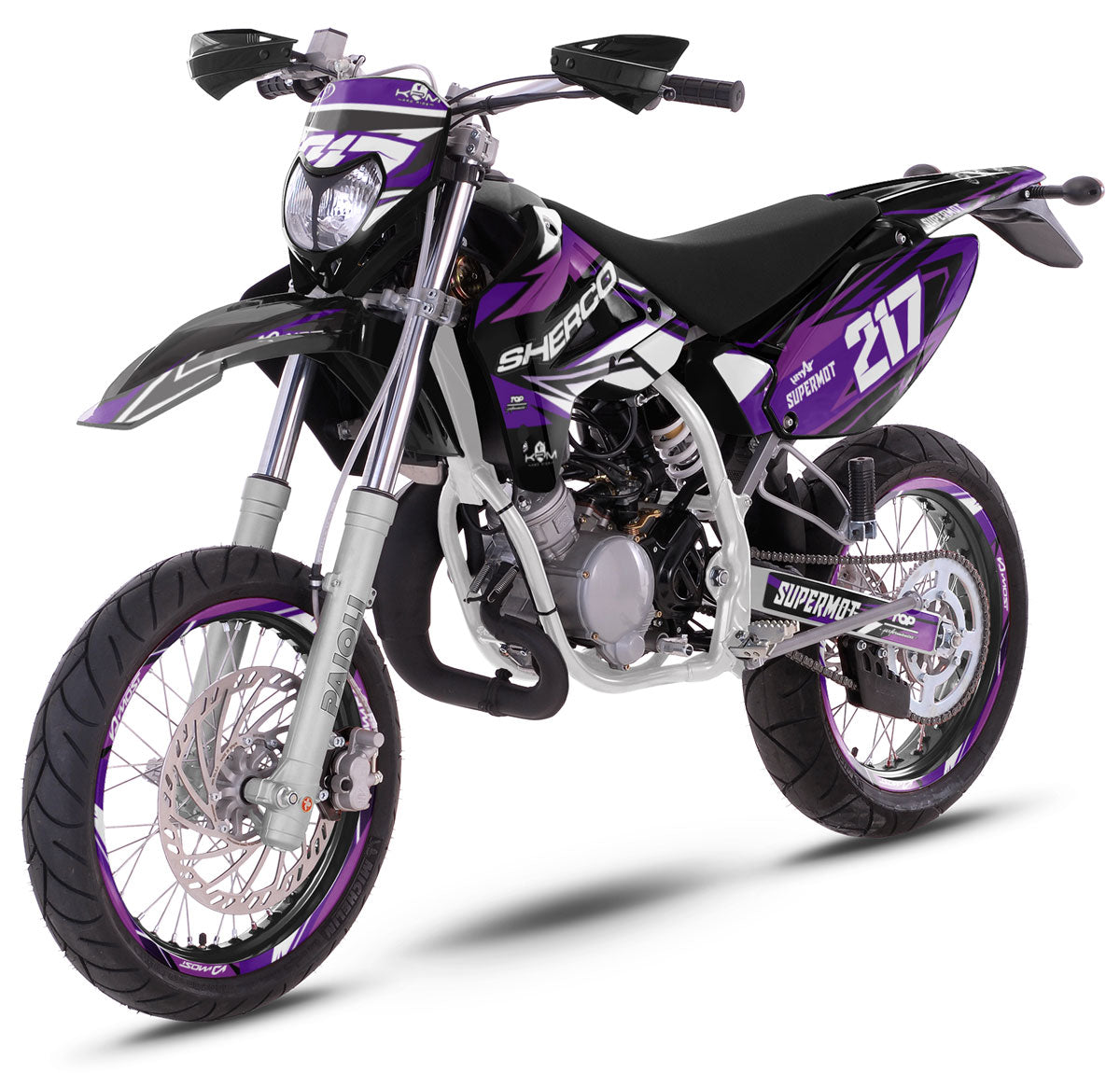 Dekor kit 50cc Sherco HRD 2006-2012 Lebrun | Motorradaufkleber | Personalisierung 50cc | armysctv
