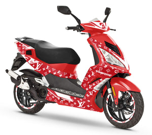 Kit pegatinas Peugeot Speedfight 3 - 2009-2015 Super-M | pegatinas para moto | personalización 50cc | armysctv