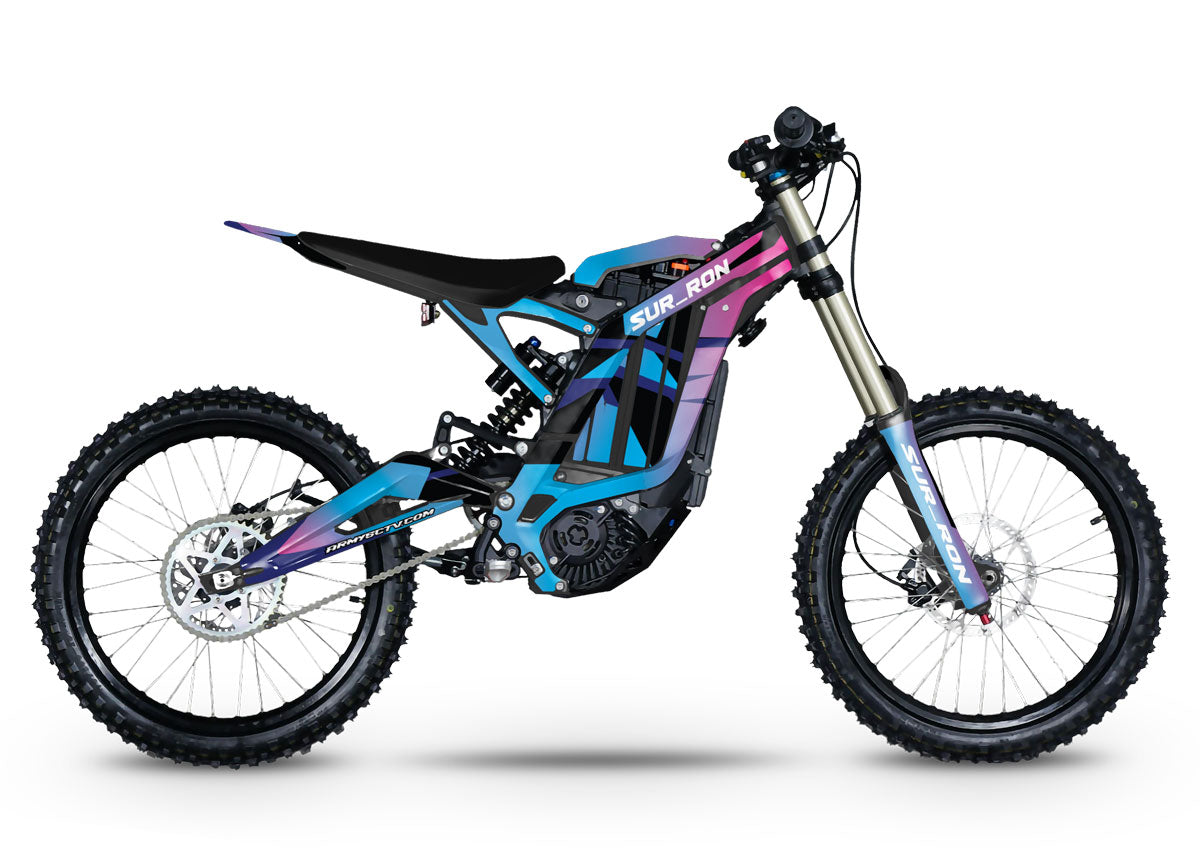 Kit déco Sur-Ron Light-Bee Blast | autocollants moto | personnalisation 50cc | armysctv