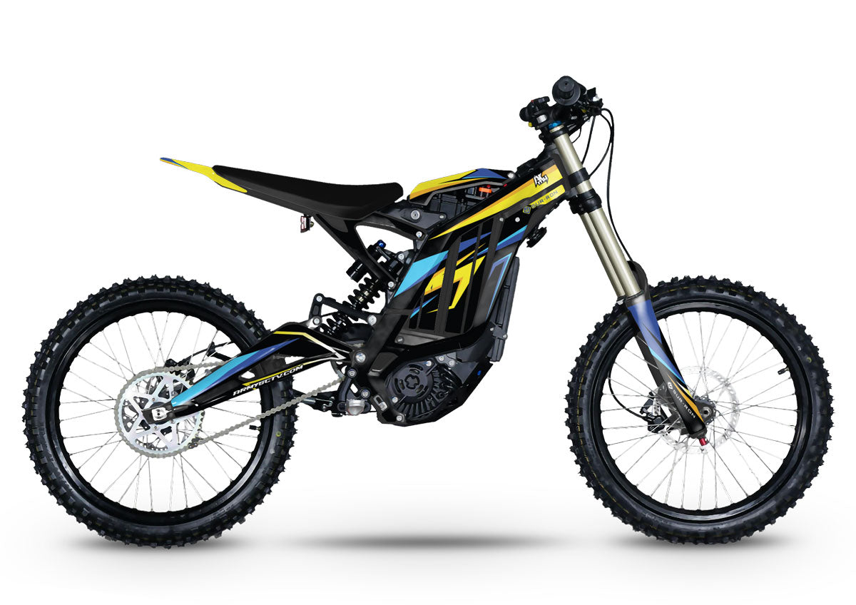 Kit déco Sur-Ron Light-Bee Finder | autocollants moto | personnalisation 50cc | armysctv