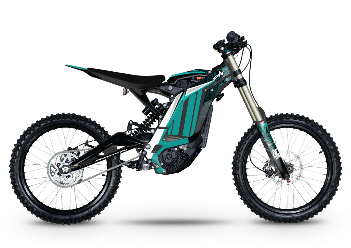 Kit déco Sur-Ron Light-Bee Orion | autocollants moto | personnalisation 50cc | armysctv