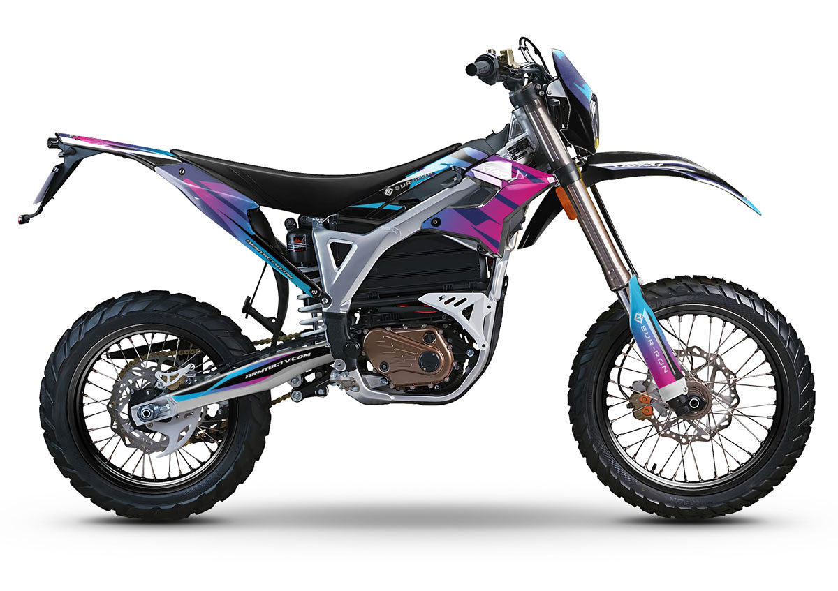 Kit déco Sur-Ron Storm Bee Army Blast | autocollants moto | personnalisation 50cc | armysctv