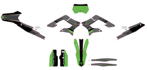 Dekor kit Sur-Ron Storm Bee Green Stuff | Motorradaufkleber | Personalisierung 50cc | armysctv