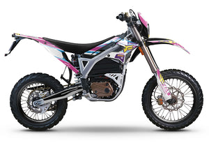 Dekor kit Sur-Ron Storm Bee Pink Fox | Motorradaufkleber | Personalisierung 50cc | armysctv