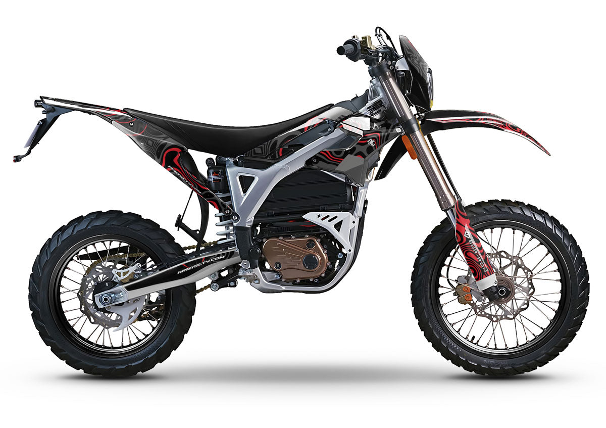 Kit déco Sur-Ron Storm Bee Army Waves | autocollants moto | personnalisation 50cc | armysctv