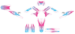 Kit pegatinas Sur-Ron Storm Bee X-Fast | pegatinas para moto | personalización 50cc | armysctv
