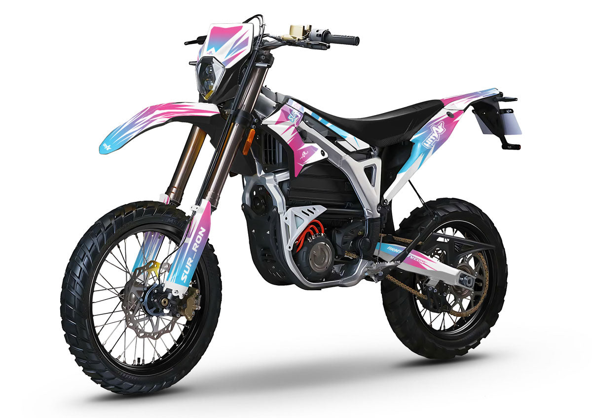 Graphics kit Sur-Ron Storm Bee X-Fast | motorcycle stickers | 50cc customization | armysctv