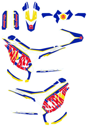 Kit déco Surron Ultra Bee Jump | autocollants moto | personnalisation 50cc | armysctv
