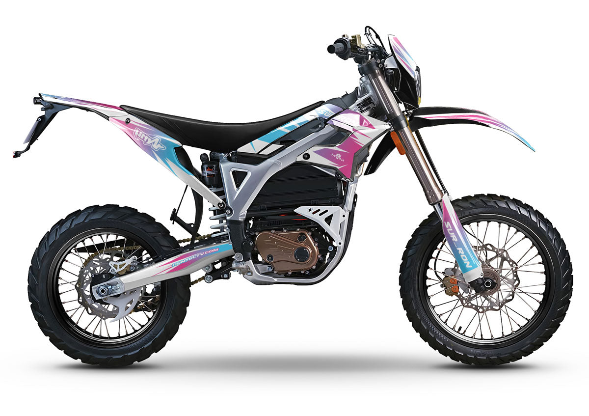 Kit déco Sur-Ron Storm Bee X-Fast | autocollants moto | personnalisation 50cc | armysctv