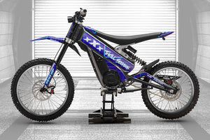 Kit pegatinas Talaria X3 Rec azul | pegatinas para moto | personalización 50cc | armysctv