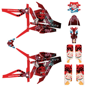 Dekor kit Talaria Sting MX3 & R-MX4 Arigato | Motorradaufkleber | Personalisierung 50cc | armysctv