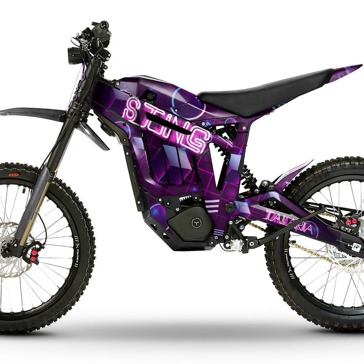 Kit pegatinas Talaria Sting MX3 y R-MX4 Cubos | pegatinas para moto | personalización 50cc | armysctv