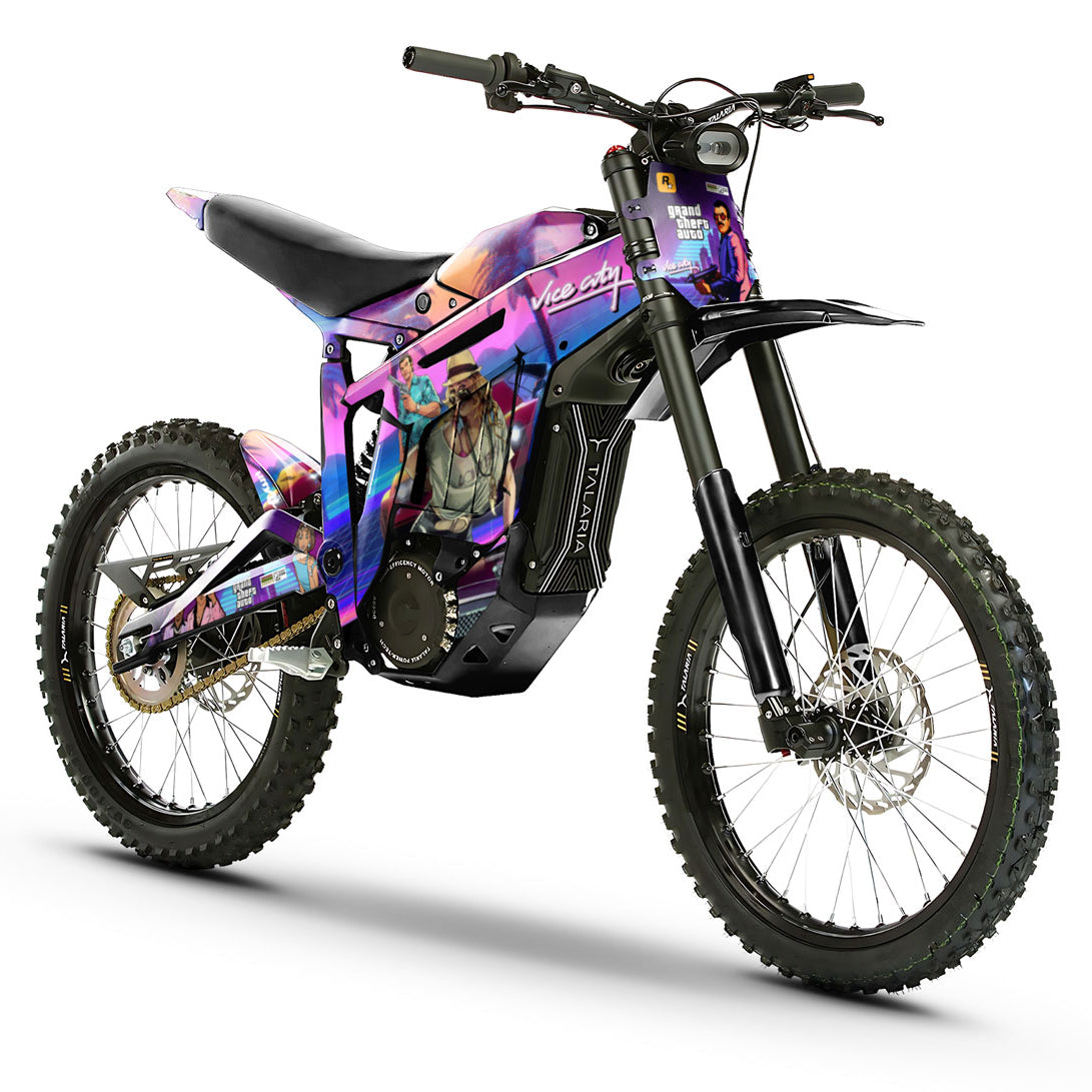 Kit déco Talaria Sting MX3 & R-MX4 GTA Vice City | autocollants moto | personnalisation 50cc | armysctv