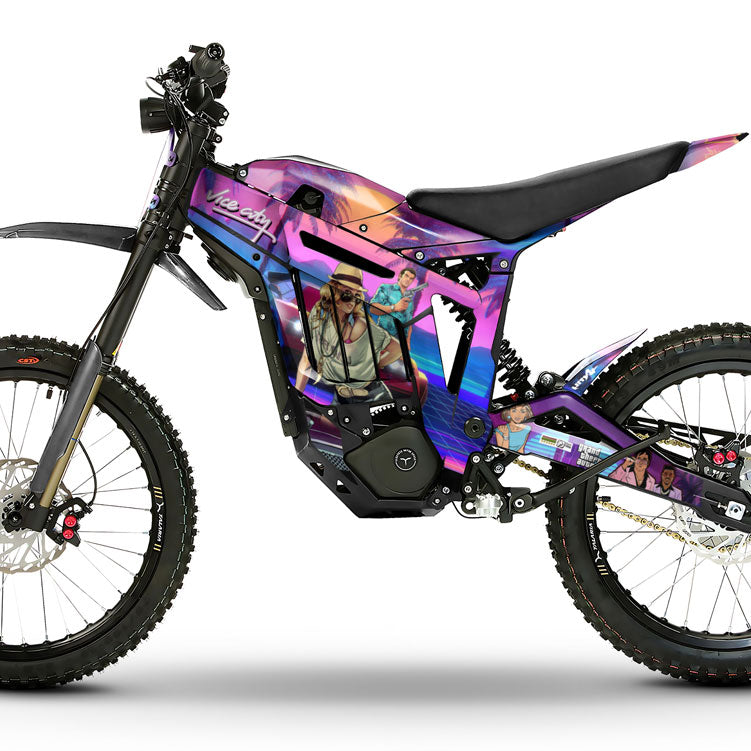 Kit déco Talaria Sting MX3 & R-MX4 GTA Vice City | autocollants moto | personnalisation 50cc | armysctv