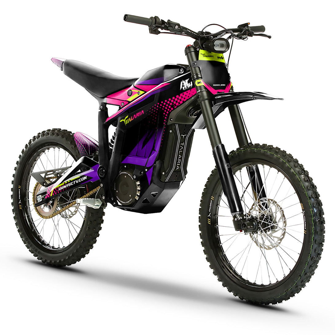 Kit déco Talaria Sting MX3 & R-MX4 Neon | autocollants moto | personnalisation 50cc | armysctv